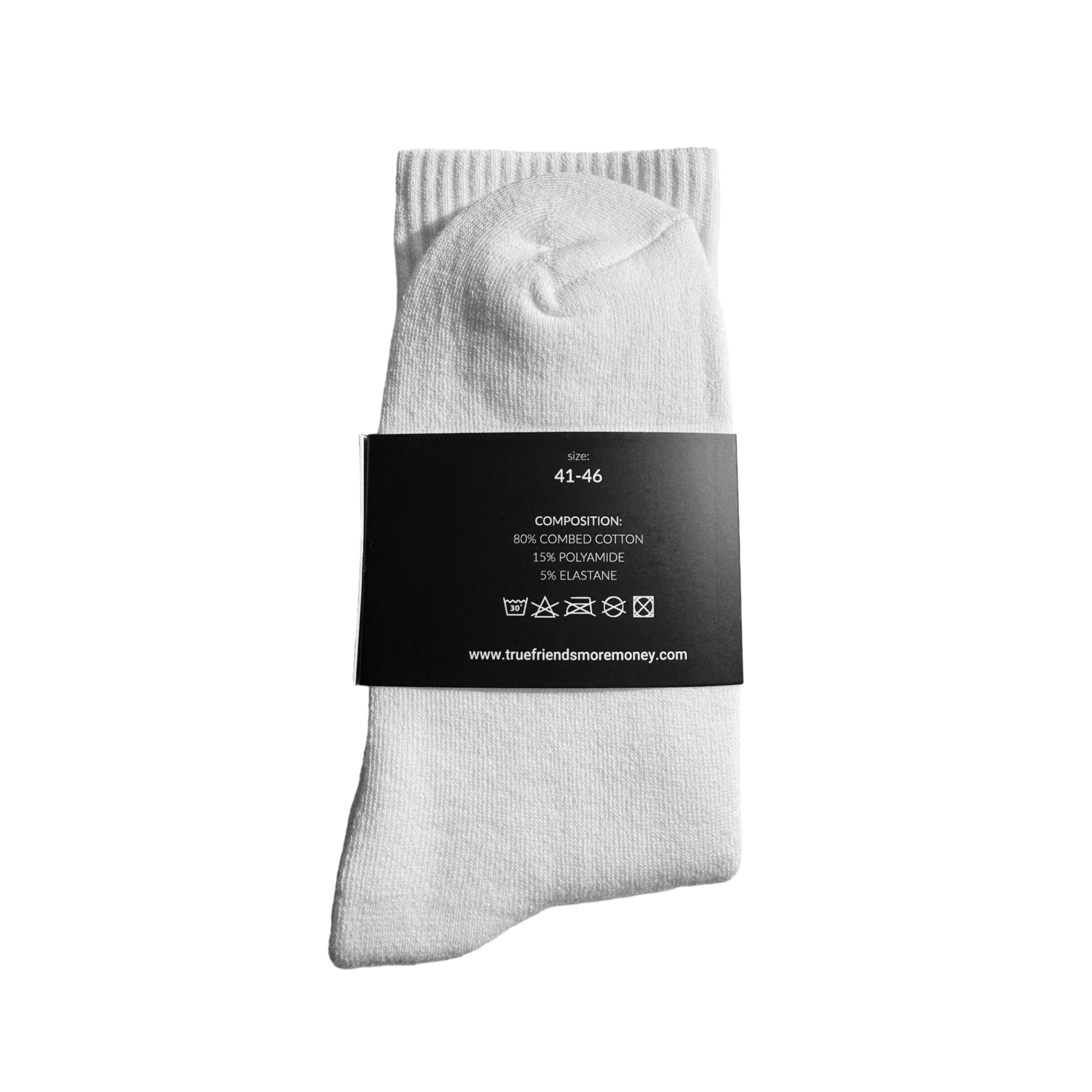 White Socks Supersoft 2 Pack