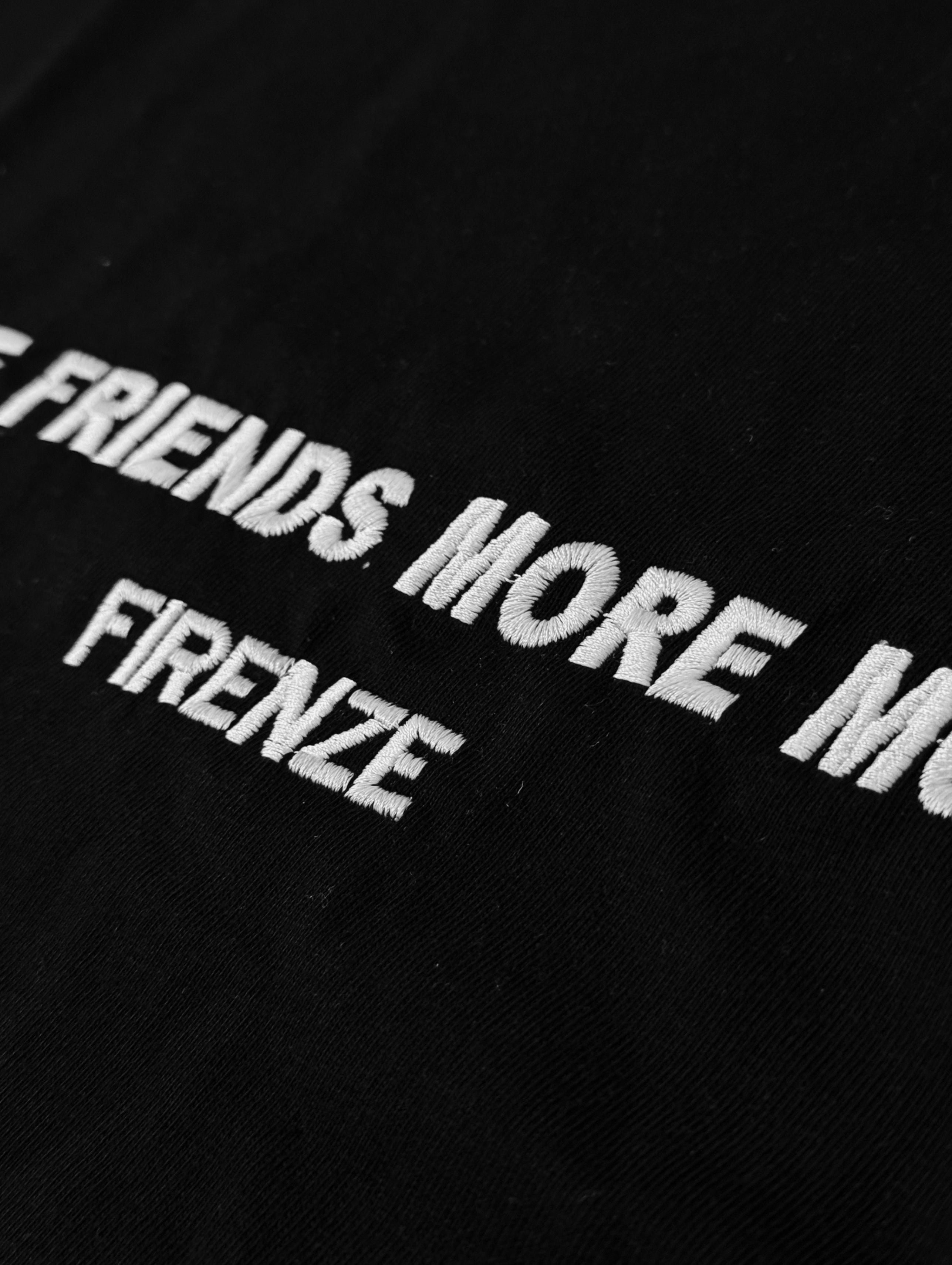 Black T-shirt Embroidery