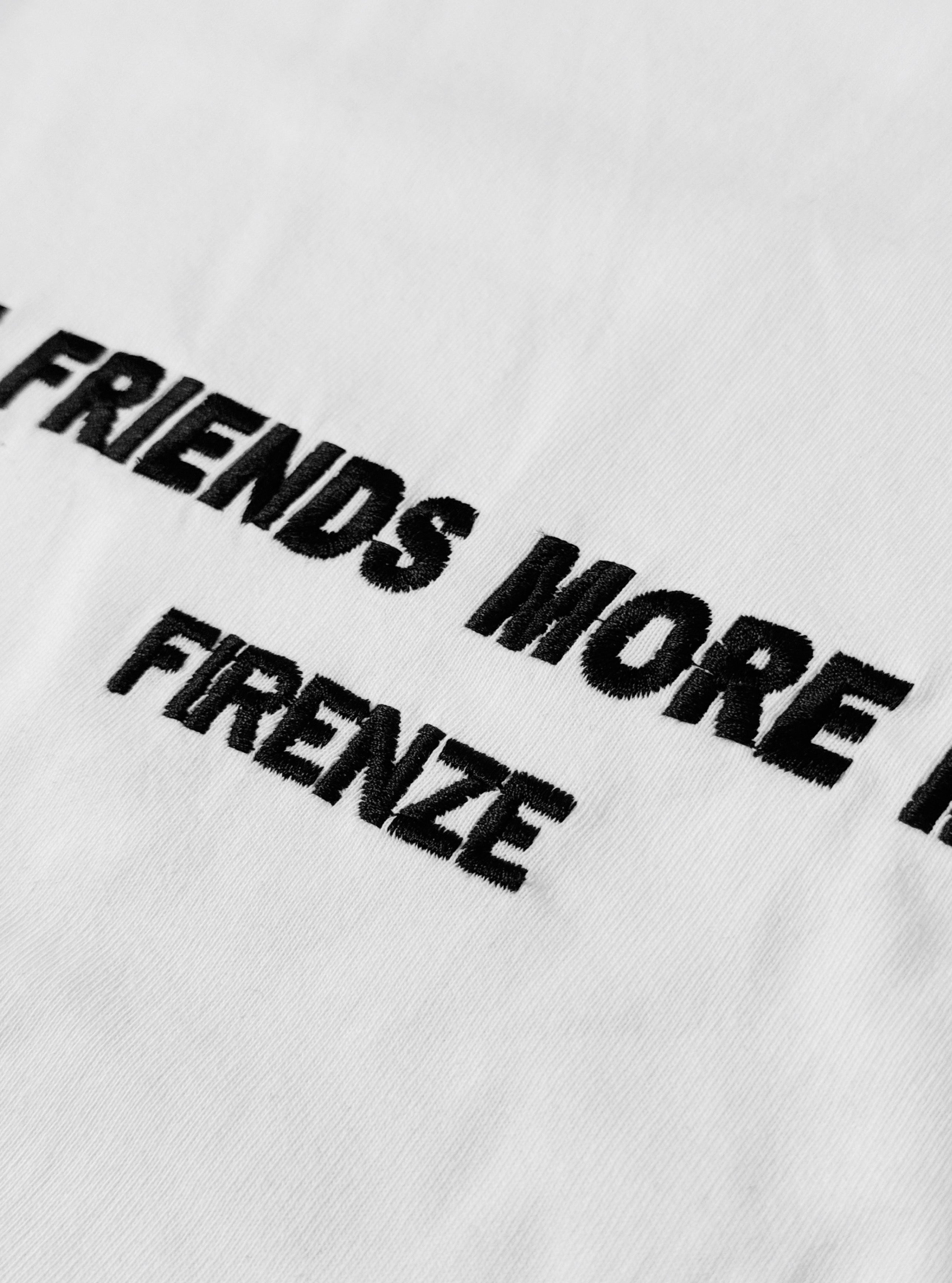 White T-shirt Embroidery